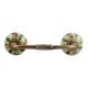 Garden Bouquet Ceramic Bridge Handle